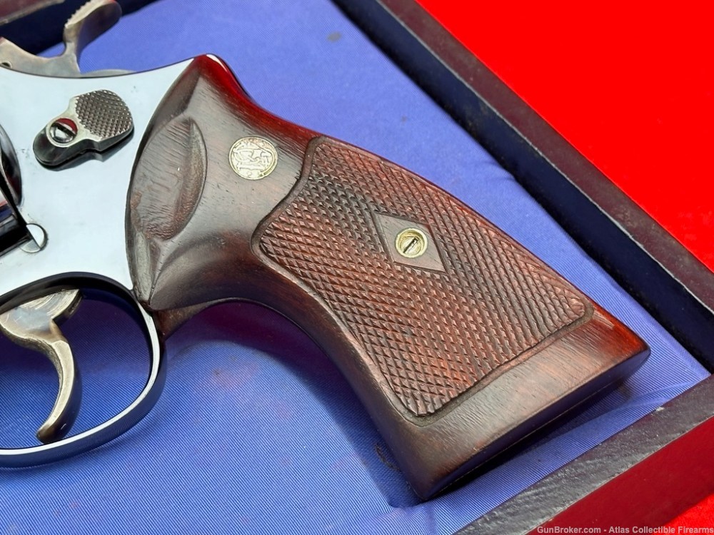 EARLY 1956 Smith & Wesson Pre-Model 29 Blue 44 MAG 6.5" *FACTORY COKE GRIPS-img-6