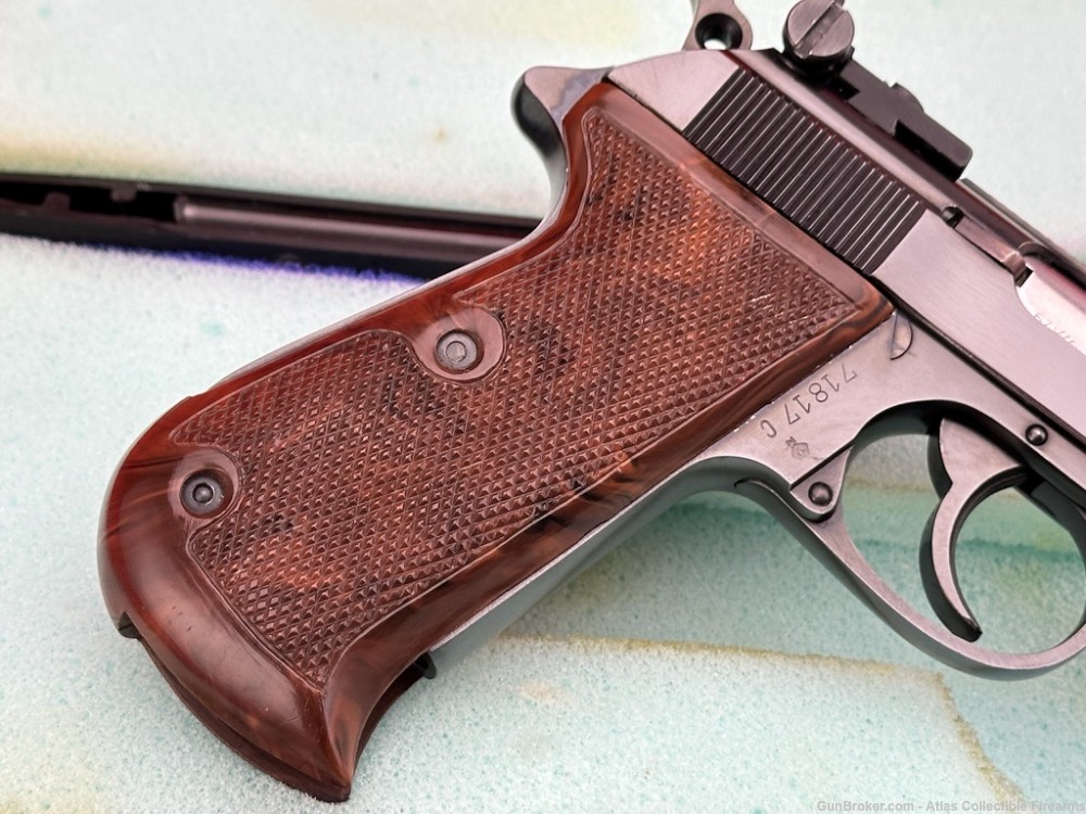 1967 German Walther Model PP Sport .22 LR 6" Blue - Factory Target Pistol-img-10