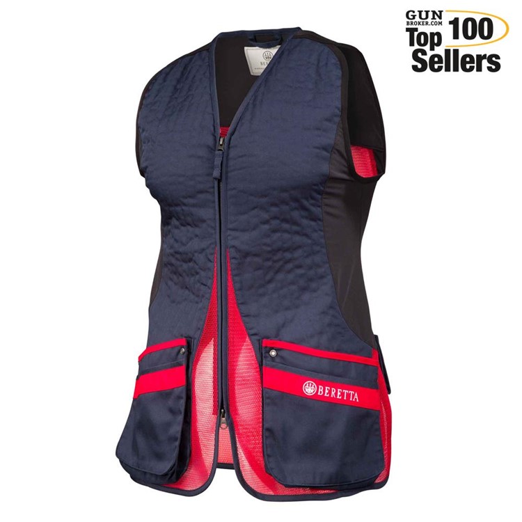 BERETTA Silver Pigeon Evo Vest W, Color: Total Eclipse Blue/Red, Size: S-img-0