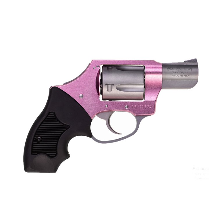 CHARTER ARMS Undercover Lite Pink Lady .38 Spec 2in 5rd Pink/Steel Revolver-img-1