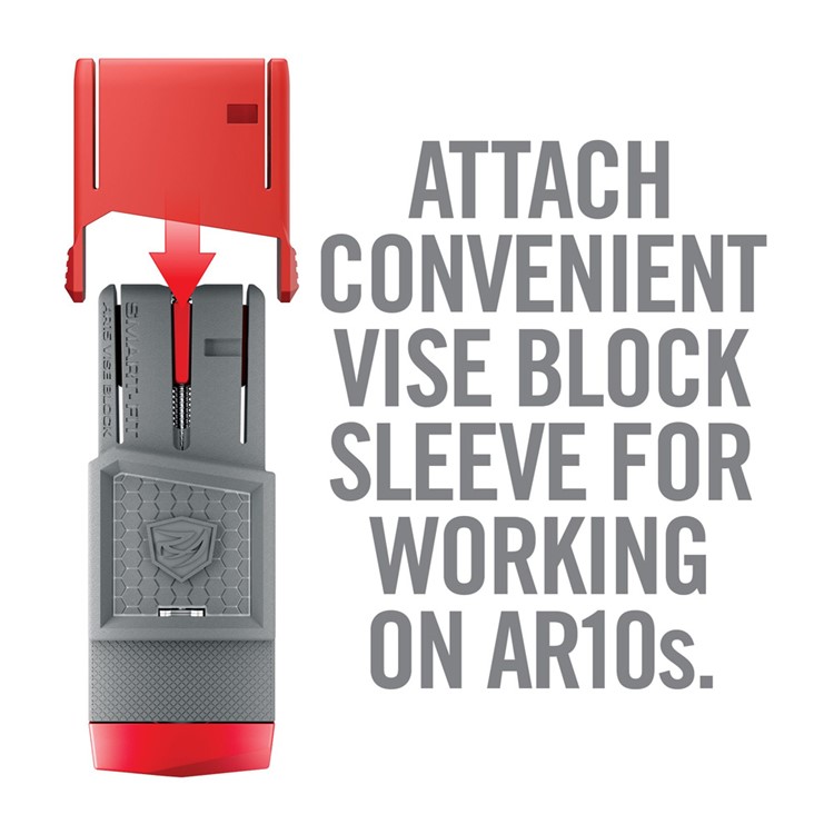 REAL AVID/REVO Smart-Fit AR15 Vise Block with Sleeve For AR10 (AV1015SFVB)-img-4