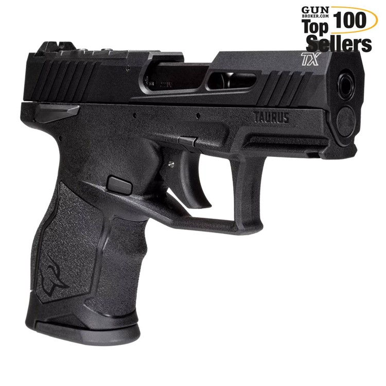 TAURUS TX22 Compact 22LR 3.6in 2x10rd Black/Black Pistol (1-TX22131-10)-img-0