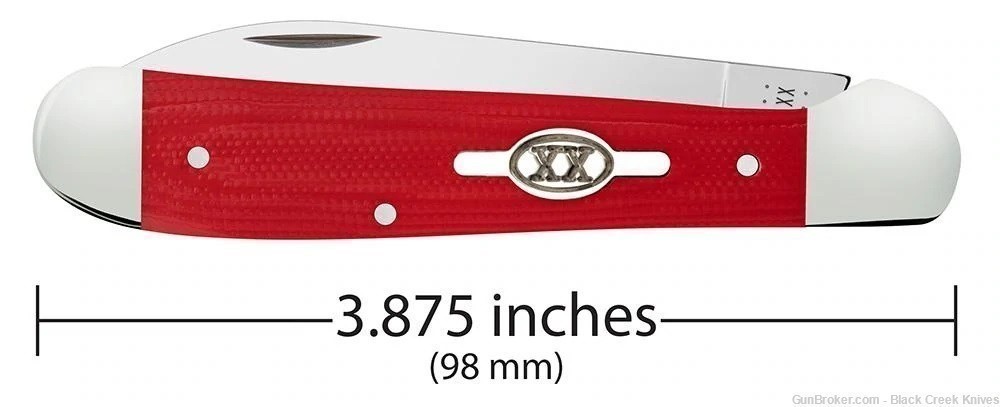 Case 45403 Red G-10 Copperhead Tru-Sharp™ Surgical Stainless Blades USA-img-1