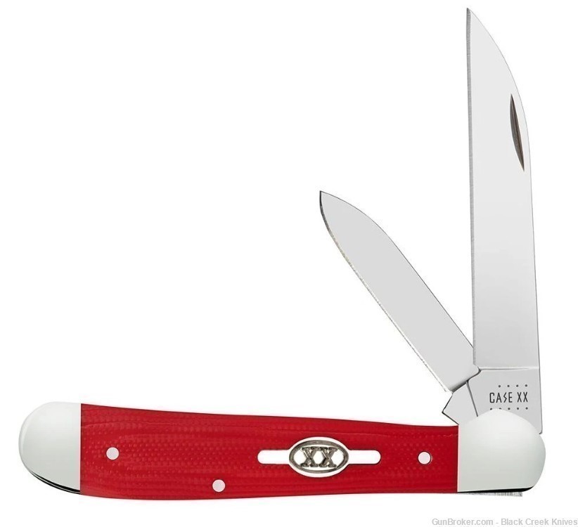 Case 45403 Red G-10 Copperhead Tru-Sharp™ Surgical Stainless Blades USA-img-0