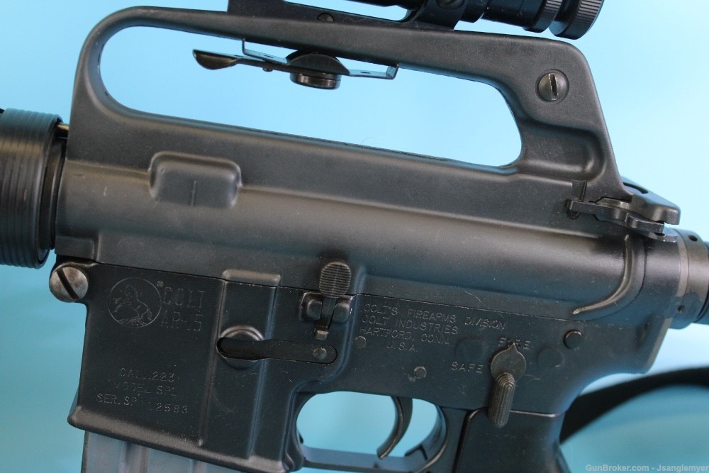 Colt SP1 Carbine 1979 16" Barrel W/Scope Pre-ban USGI M16 M16A1 Retro AR-15-img-4