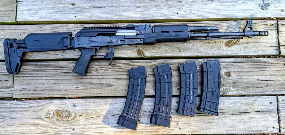 Zastava Arms PAP M90 223 Remington/5.56 NATO Semi Auto Rifle - 18.25" Barre-img-1