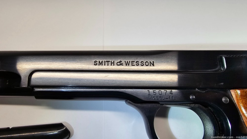 Smith & Wesson Early Model 41w/ cocking indicator- Excellent Condition-img-3