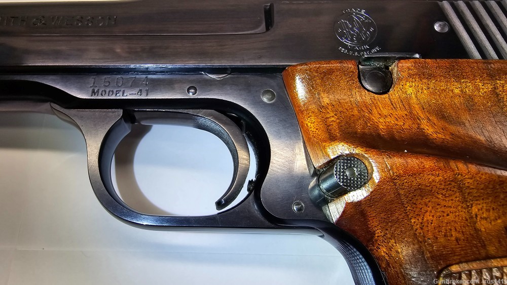 Smith & Wesson Early Model 41w/ cocking indicator- Excellent Condition-img-8
