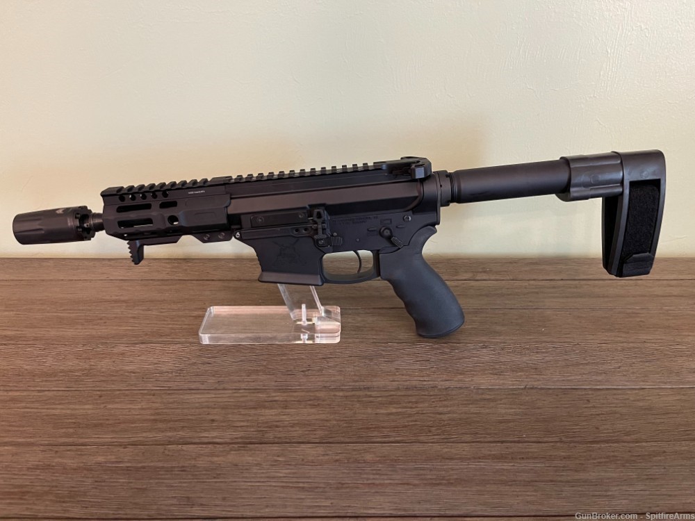 AR-9 Custom 9mm Pistol w/ brace-img-0