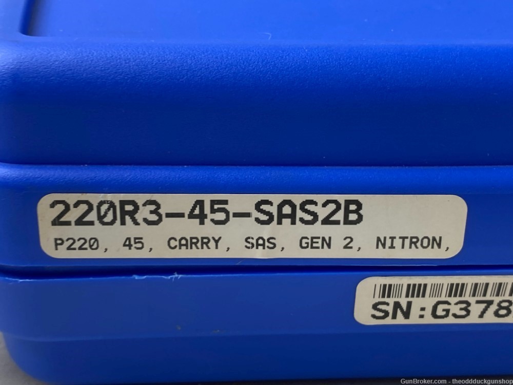 Sig Sauer P220 SAS Custom Shop 45 Auto 3.9"-img-4