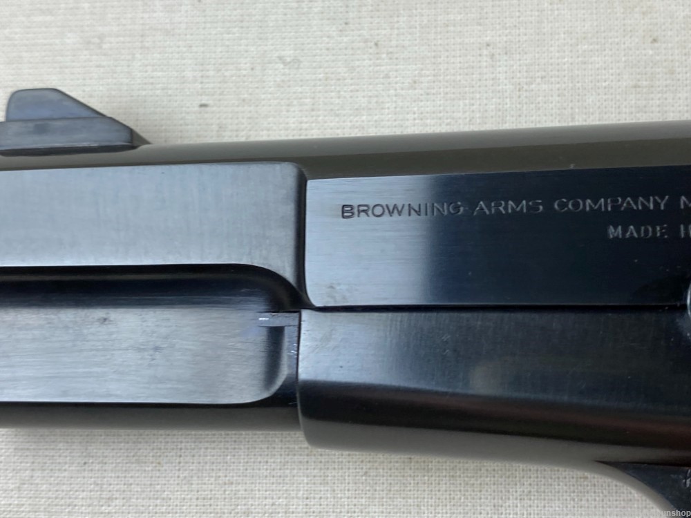 Browning Hi Power 9mm Para 4.7" Blued begian-img-7