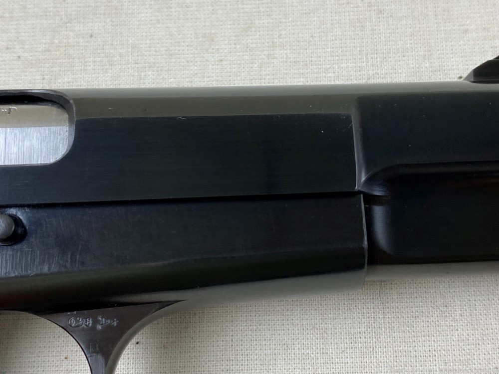 Browning Hi Power 9mm Para 4.7" Blued begian-img-16