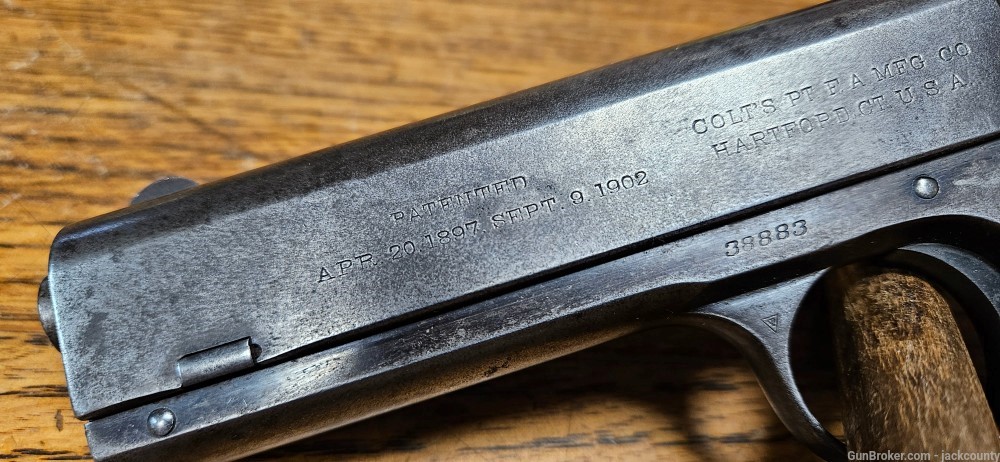 Colt 1903 Pocket Hammer, .38 Colt-img-4