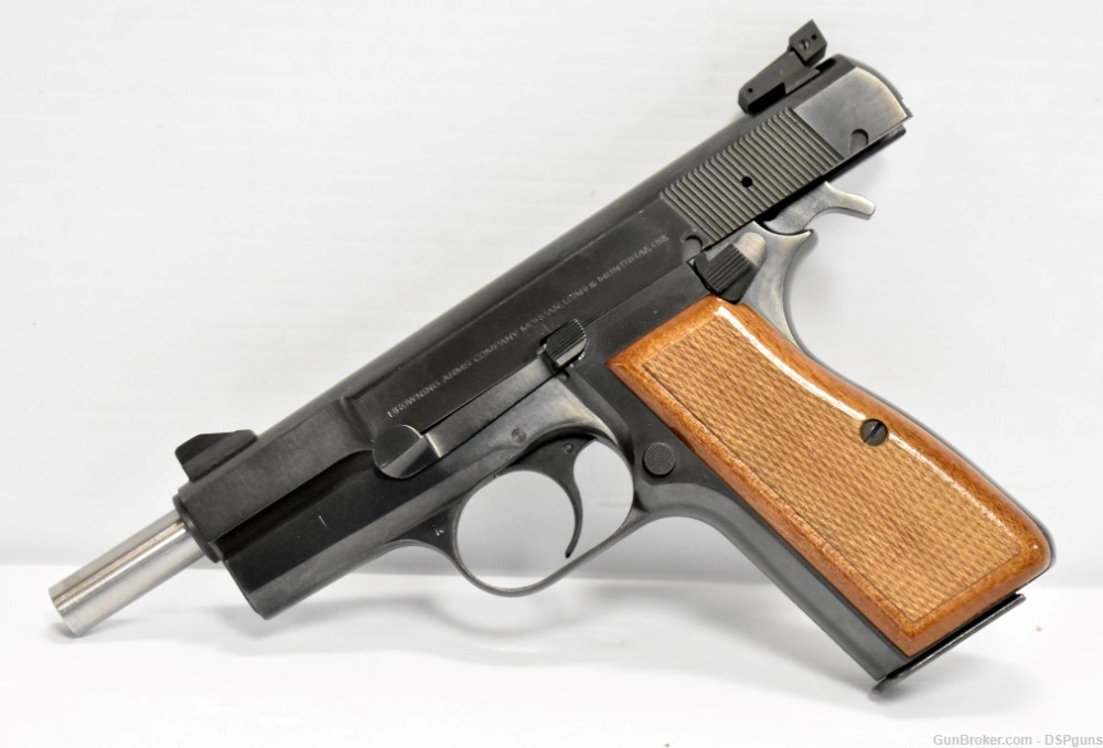 Belgian FNH Browning Hi-Power Single Action 9mm Pistol - Circa 1985-img-40