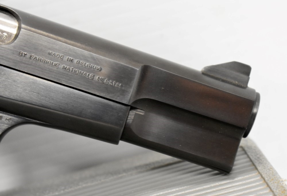 Belgian FNH Browning Hi-Power Single Action 9mm Pistol - Circa 1985-img-10