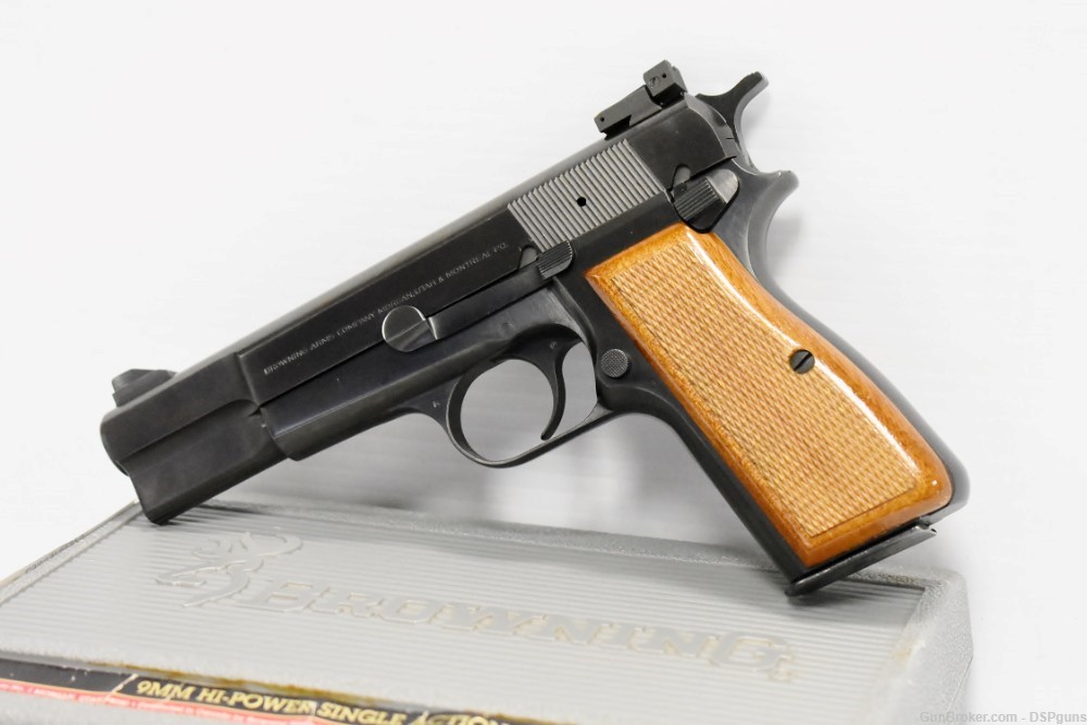 Belgian FNH Browning Hi-Power Single Action 9mm Pistol - Circa 1985-img-13