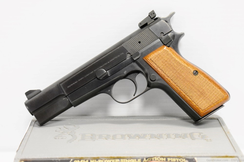 Belgian FNH Browning Hi-Power Single Action 9mm Pistol - Circa 1985-img-11