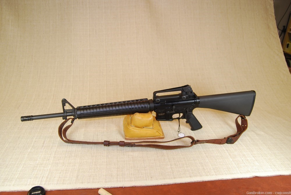 Custom built AR-15 Across-the-Course Service Match rifle-img-0