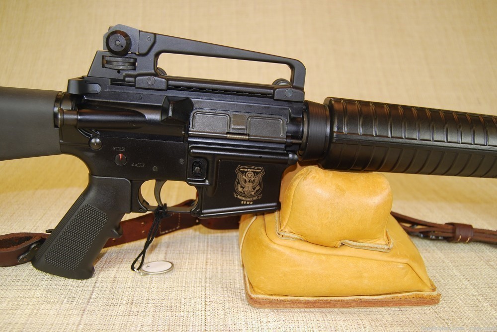 Custom built AR-15 Across-the-Course Service Match rifle-img-2