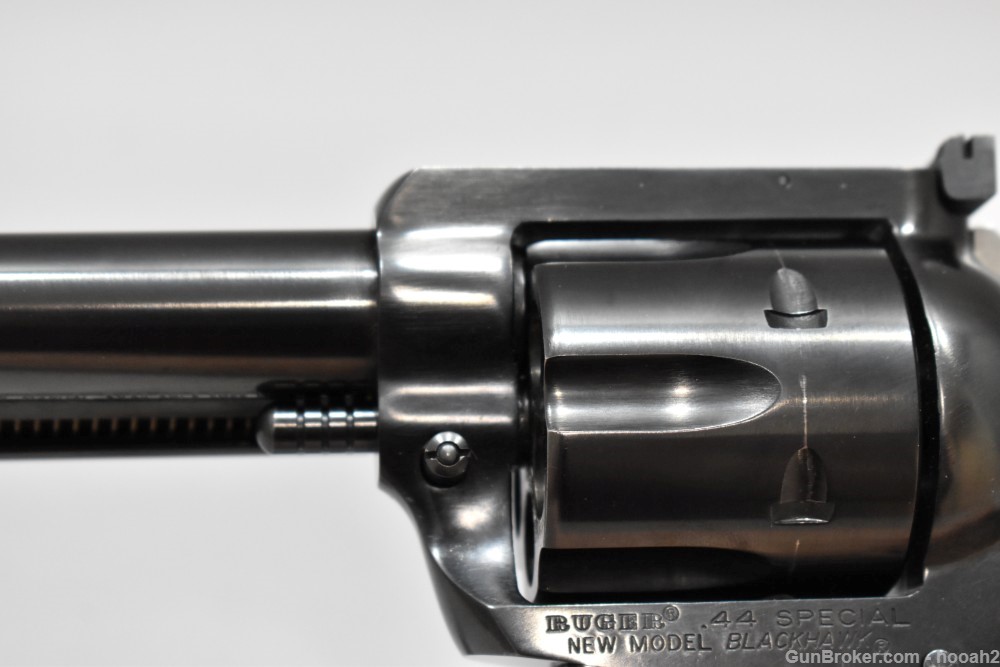 Nice Ruger New Model Flat Top Blackhawk Revolver 44 Spl 2011 Custom-img-10