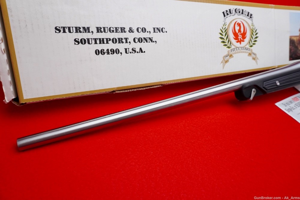 Holy Grail Ruger M77 Stainless .264 Win Mag *SCARCE ZYTEL PADDLE STOCK* NIB-img-1