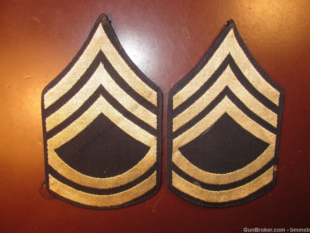 U.S. Pair of Technical Sgt. Chevrons, WW 2-img-0
