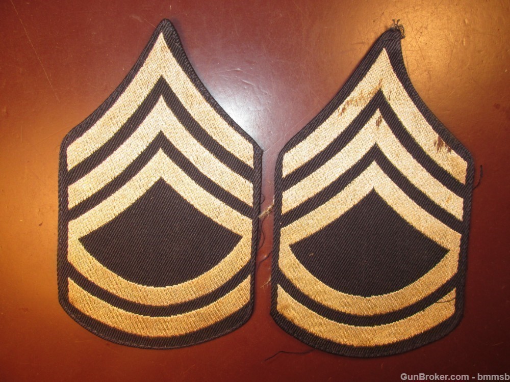 U.S. Pair of Technical Sgt. Chevrons, WW 2-img-0