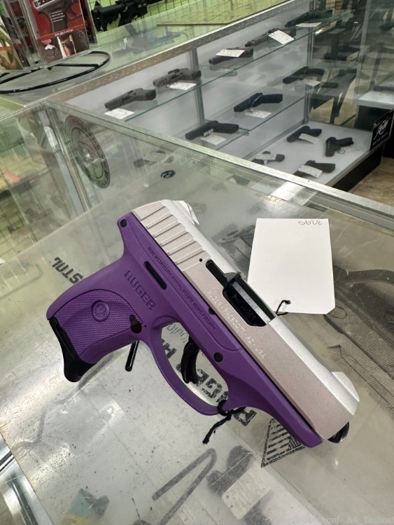 NEW RUGER EC9S 9MM EC9 S PURPLE / SS 3.12" 7RD 3295-img-1