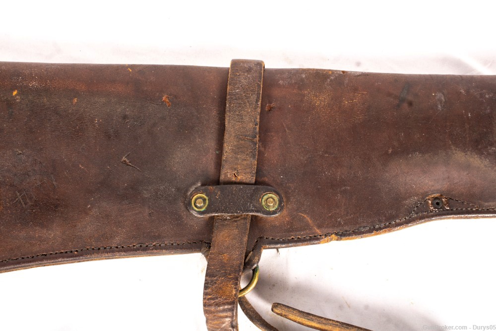 WW II Era Leather Rifle Scabbard -img-2