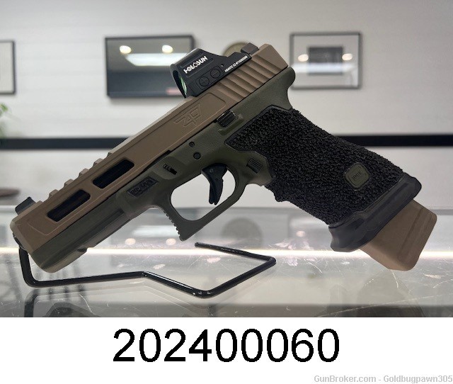 Glock 17 Gen 3 Zaffiri Precision Slide - Holosun HS407C Dot - Stippled, etc-img-0