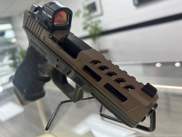 Glock 17 Gen 3 Zaffiri Precision Slide - Holosun HS407C Dot - Stippled, etc-img-3