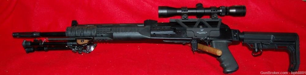 Russian Molot Vepr Semi Auto Rifle in 7.62x54R w/ Bipod & Midwest Mount  -img-1