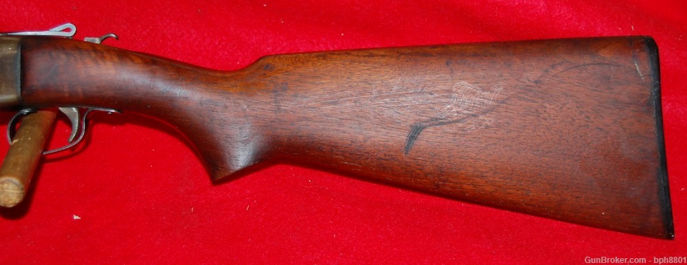 Winchester 37 Single Shot Shotgun 16 Ga Red Letter Pigtail Narrow Lever-img-11