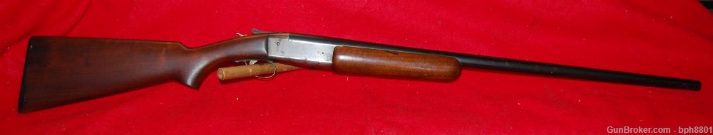 Winchester 37 Single Shot Shotgun 16 Ga Red Letter Pigtail Narrow Lever-img-0