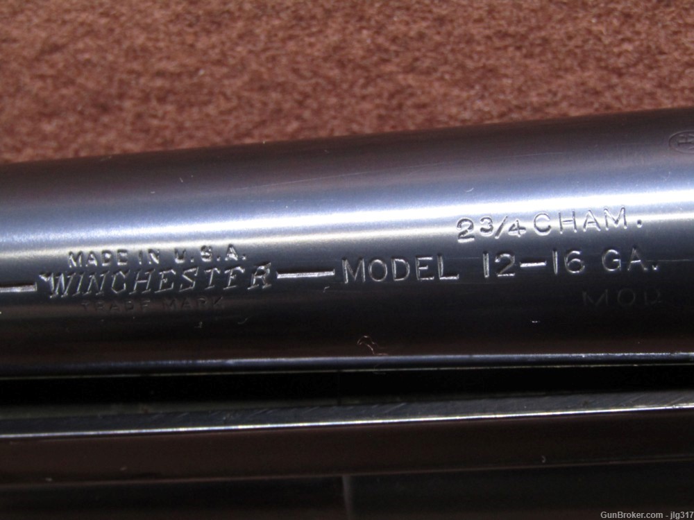 Winchester Model 12 16 GA 2 3/4" Pump Action Shotgun Made 1939 C&R Okay-img-12