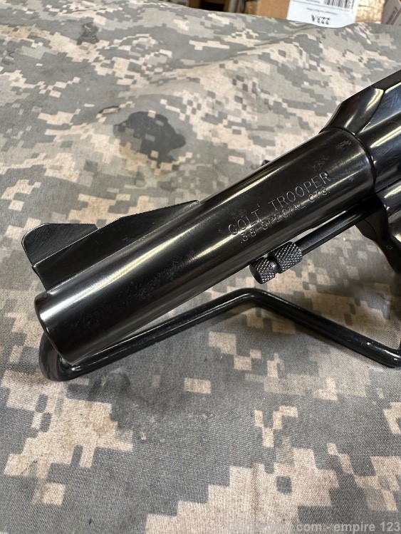 Colt Trooper .38 Spl Blued *DESIRABLE*  Stunning 4" Barrel 6 Shot Revolver-img-10
