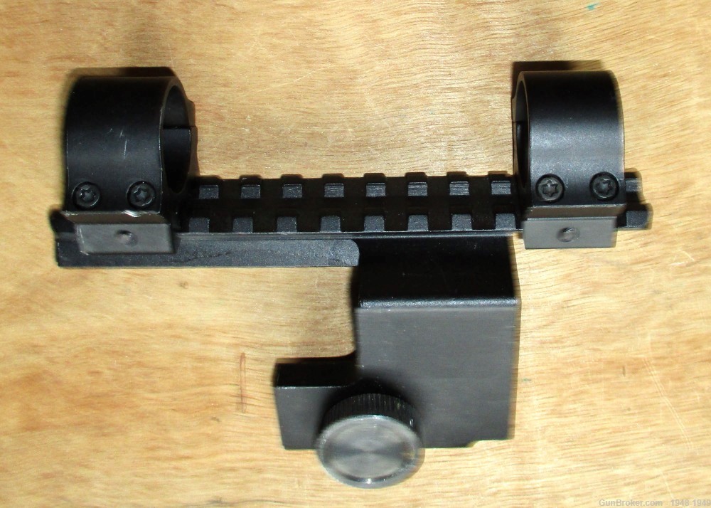 Ruger Mini 14 Side Scope Mount with 1" Scope Rings and Mounting Plate-img-0