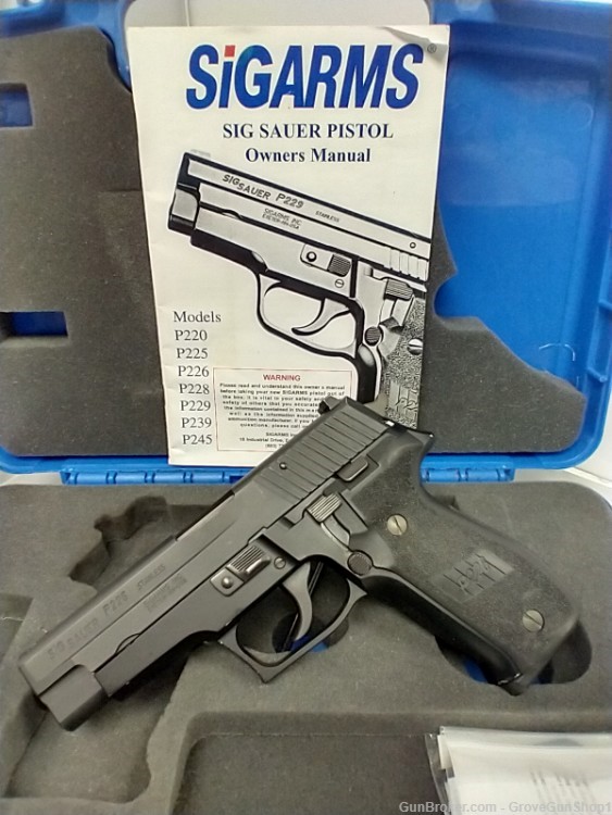 Sig Sauer P226 Stainless .40S&W Pistol 10 RD w/Decocker MADE IN GERMANY-img-14