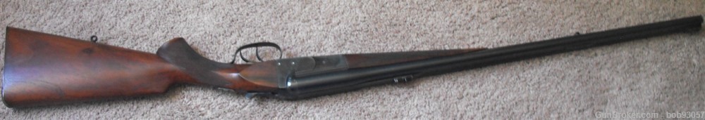 Cogswell & Harrison Dbl. RIFLE: .375 2 1/2 Flanged Case, Nitro Express, C&R-img-3