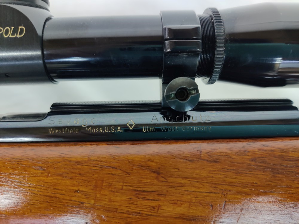 Anschutz Savage 164 Sporter .22 LR Bolt Action Rifle w/Leupold Sc-img-11