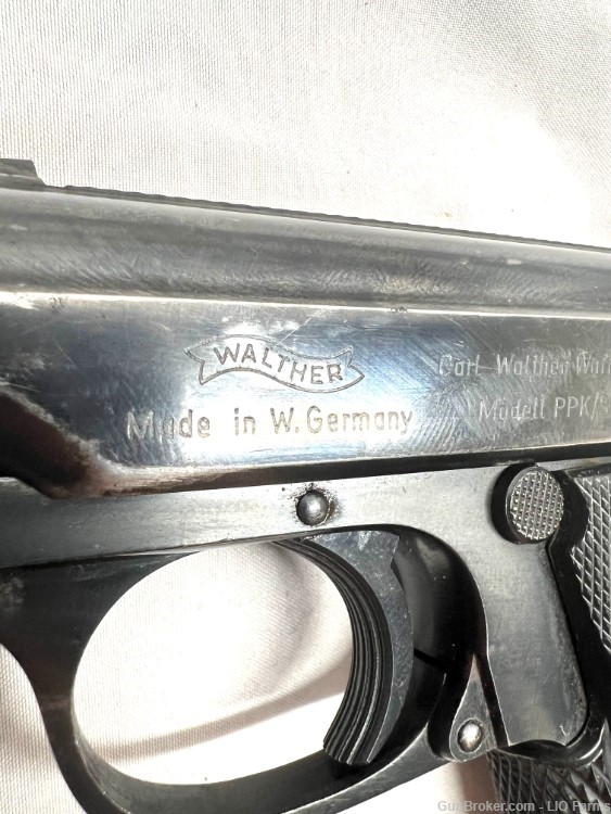 WALTHER PPK/S 380ACP MADE IN W. GERMANY-img-6