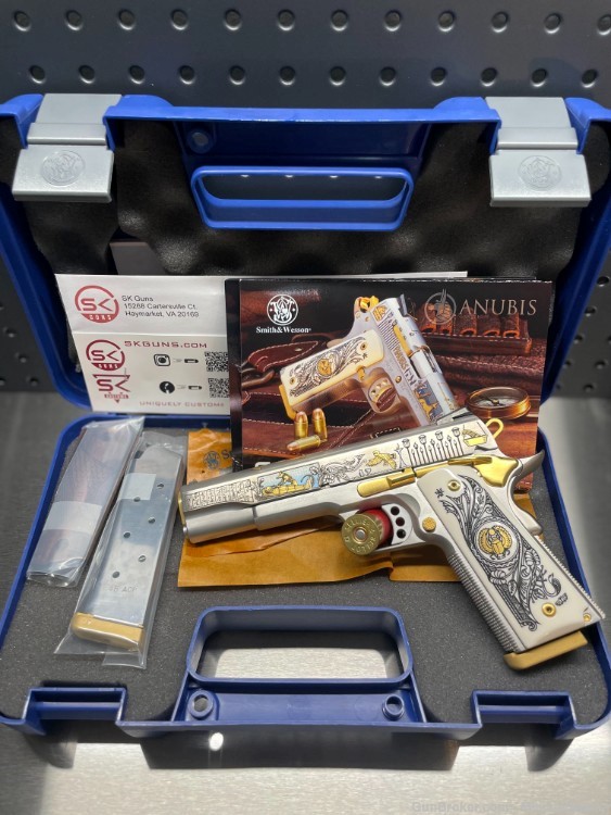  SK Customs GODS OF EYGPT ANUBIS #199 of 200 - Exc. Smith & Wesson 1911-img-0