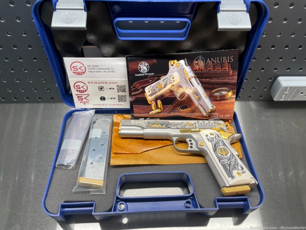  SK Customs GODS OF EYGPT ANUBIS #199 of 200 - Exc. Smith & Wesson 1911-img-3
