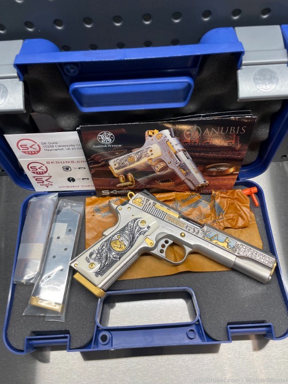  SK Customs GODS OF EYGPT ANUBIS #199 of 200 - Exc. Smith & Wesson 1911-img-2