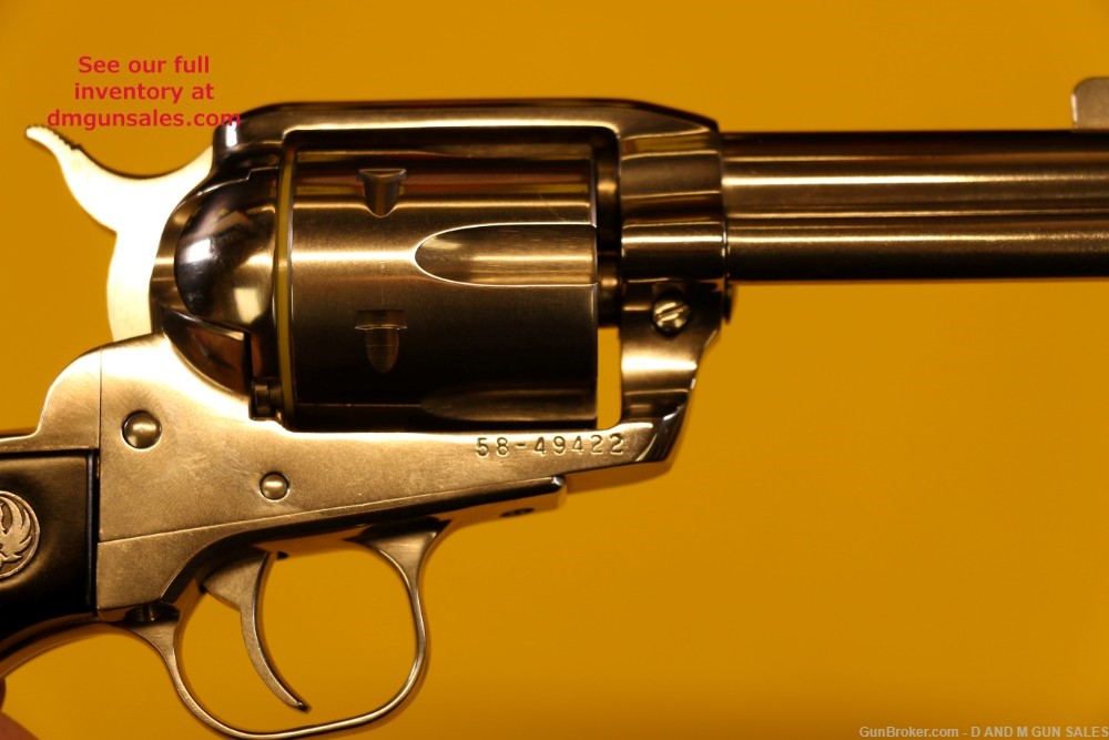 RUGER VAQUERO BIRDS HEAD .45 COLT STAINLESS -img-6