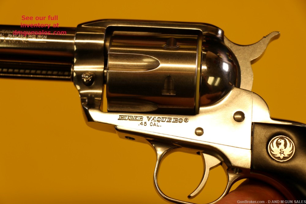 RUGER VAQUERO BIRDS HEAD .45 COLT STAINLESS -img-15