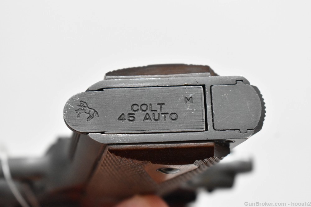Colt MKIV Series 70 Gold Cup National Match 1911 Pistol 45 ACP 1981-img-34