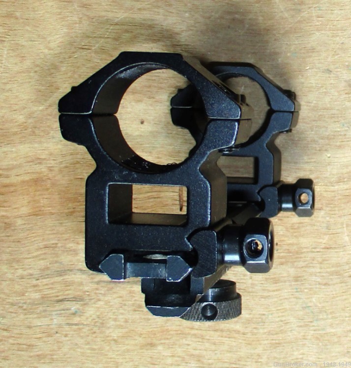 AR-15 Old Style Carry Handle Aluminum Scope Mount with 1" Scope Rings # 1-img-3