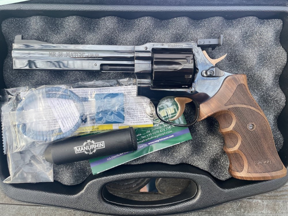 Manurhin MR38 Revolver .38 Special -img-0