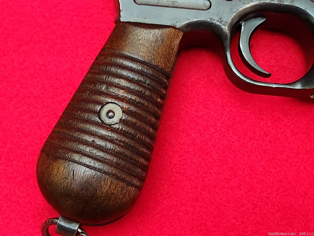 Mauser C96 Broomhandle 7.63x25mm semi auto pistol (USED)-img-10